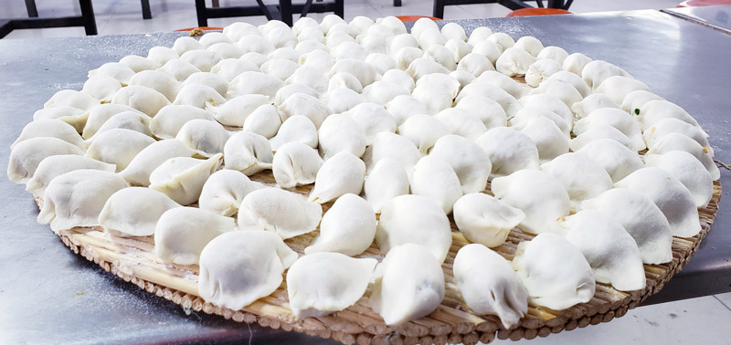 迎冬至，包餃子